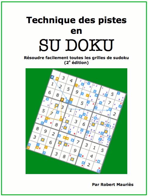 Image 9. Livre des Techniques des pistes en sudoku.